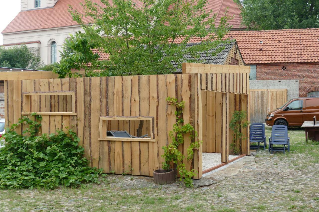 Ferienwohnung Am Markt Biesenthal Exterior foto
